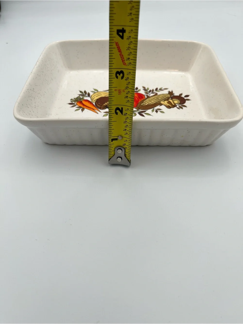 Vintage 70’s Northland Casserole Gratin Dish Pumpkin Mushroom Vegies Retro